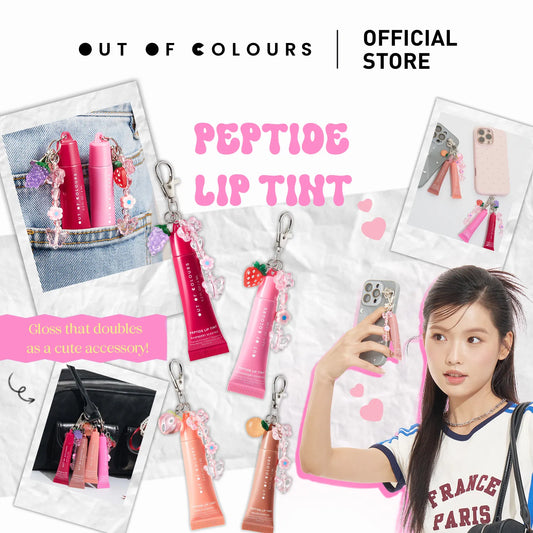 Comparison: Rhode Peptide Lip Tint vs Skintific Lip Serums vs Out of Colours Peptide Lip Tint