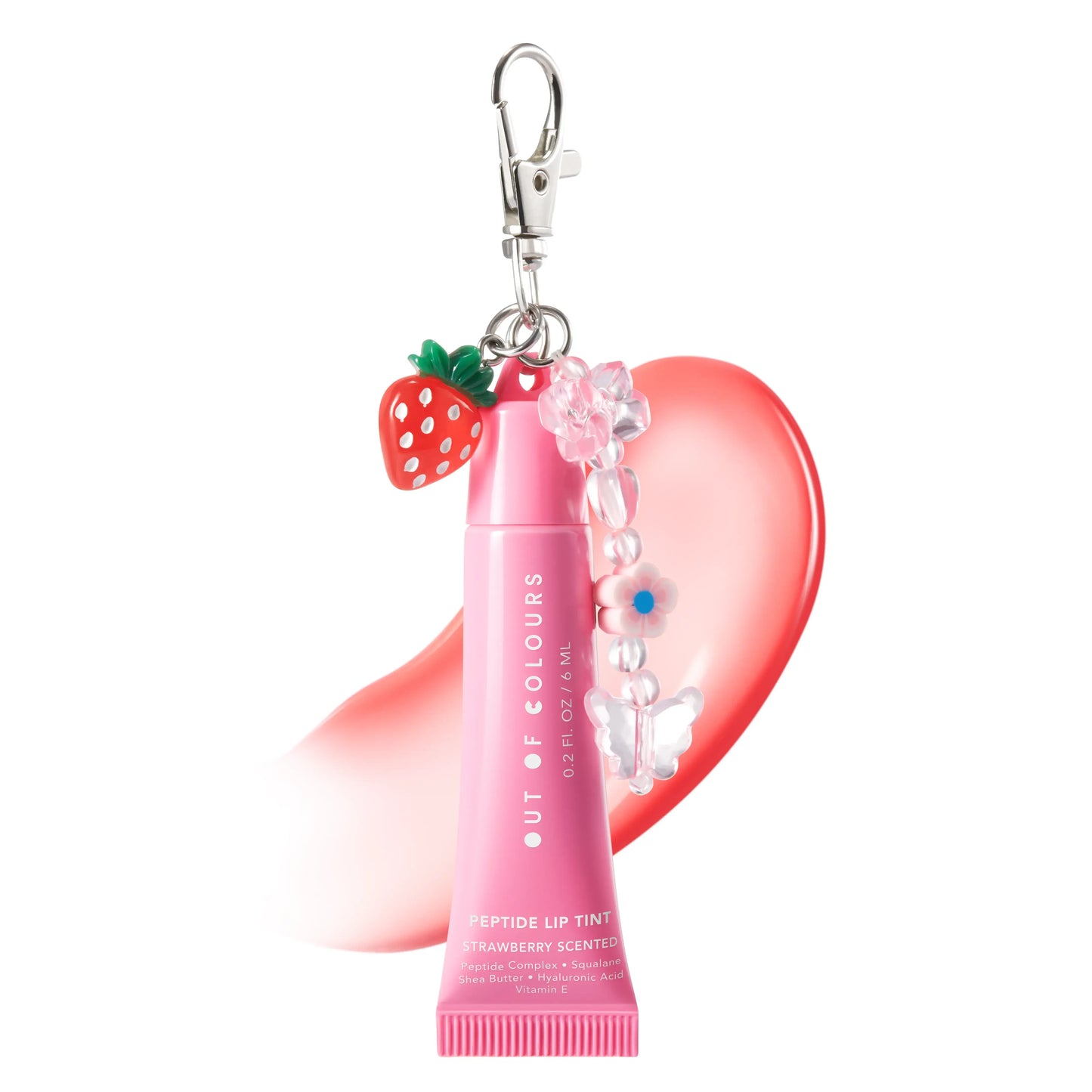 Peptide Lip Tint Ballerina - Strawberry scent - Out of Colours Malaysia - Viral Products - Find us on Tik Tok, Shopee and Lazada!