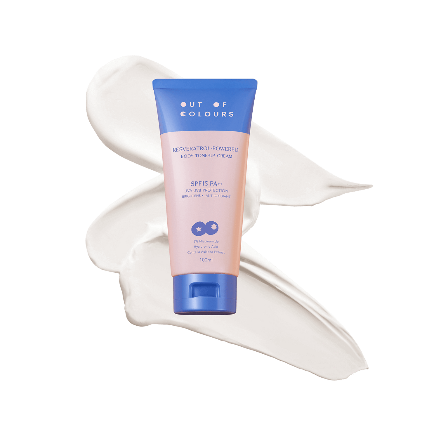Resveratrol-Powered Body Tone-Up Cream SPF 15 PA++ - Out of Colours Malaysia - Viral Products - Find us on Tik Tok, Shopee and Lazada!