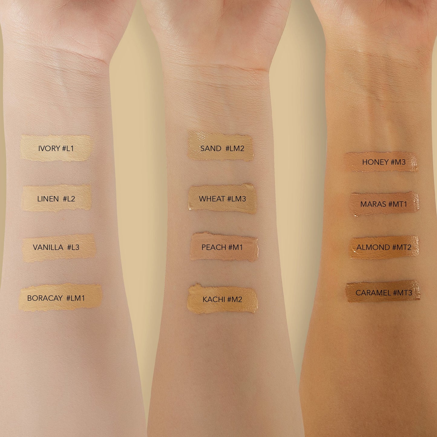 Filter Skin Concealer L3 VANILLA Light sand in warm undertones - Out of Colours Malaysia - Viral Products - Find us on Tik Tok, Shopee and Lazada!