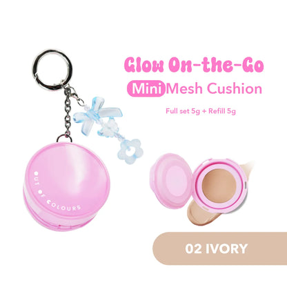 Glow On-The-Glow Mesh Cushion Bundle 02 Ivory - Out of Colours Malaysia - Viral Products - Find us on Tik Tok, Shopee and Lazada!