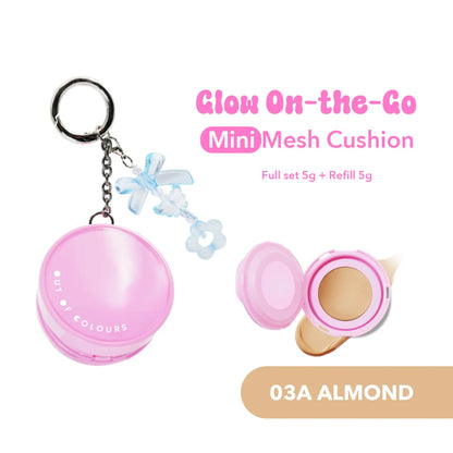 Glow On-The-Glow Mesh Cushion Bundle 03A Almond - Out of Colours Malaysia - Viral Products - Find us on Tik Tok, Shopee and Lazada!