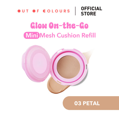 Glow On-The-Glow Mesh Cushion Bundle 03 Petal - Out of Colours Malaysia - Viral Products - Find us on Tik Tok, Shopee and Lazada!