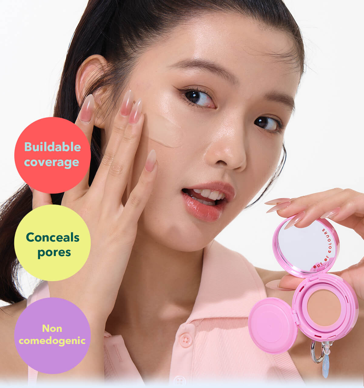 Glow On-The-Glow Mesh Cushion Bundle - Out of Colours Malaysia - Viral Products - Find us on Tik Tok, Shopee and Lazada!