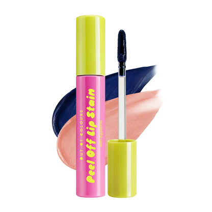 Peel Off Lip Stain Flirty Peach - Sunny Peach-Coral - Out of Colours Malaysia - Viral Products - Find us on Tik Tok, Shopee and Lazada!