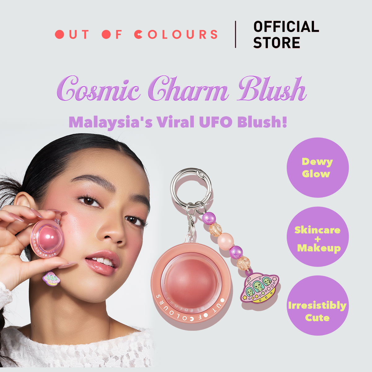 Cosmic Charm Blush - Out of Colours Malaysia - Viral Products - Find us on Tik Tok, Shopee and Lazada!