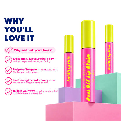 Peel Off Lip Stain - Out of Colours Malaysia - Viral Products - Find us on Tik Tok, Shopee and Lazada!
