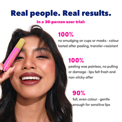 Peel Off Lip Stain - Out of Colours Malaysia - Viral Products - Find us on Tik Tok, Shopee and Lazada!
