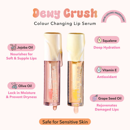 Dewy Crush Colour Changing Lip Serum Set