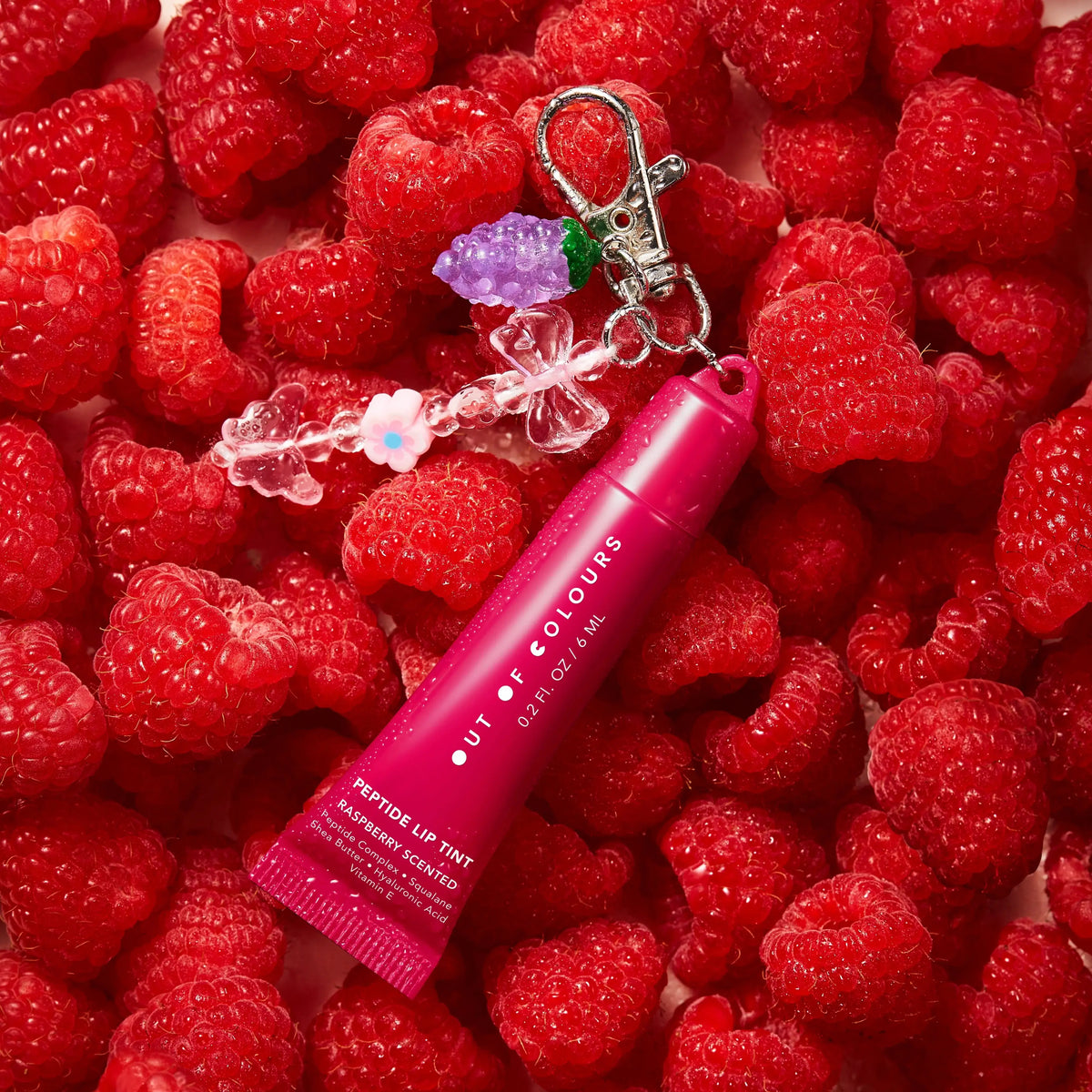 Peptide Lip Tint Berry Merry - Raspberry Scent - Out of Colours Malaysia - Viral Products - Find us on Tik Tok, Shopee and Lazada!