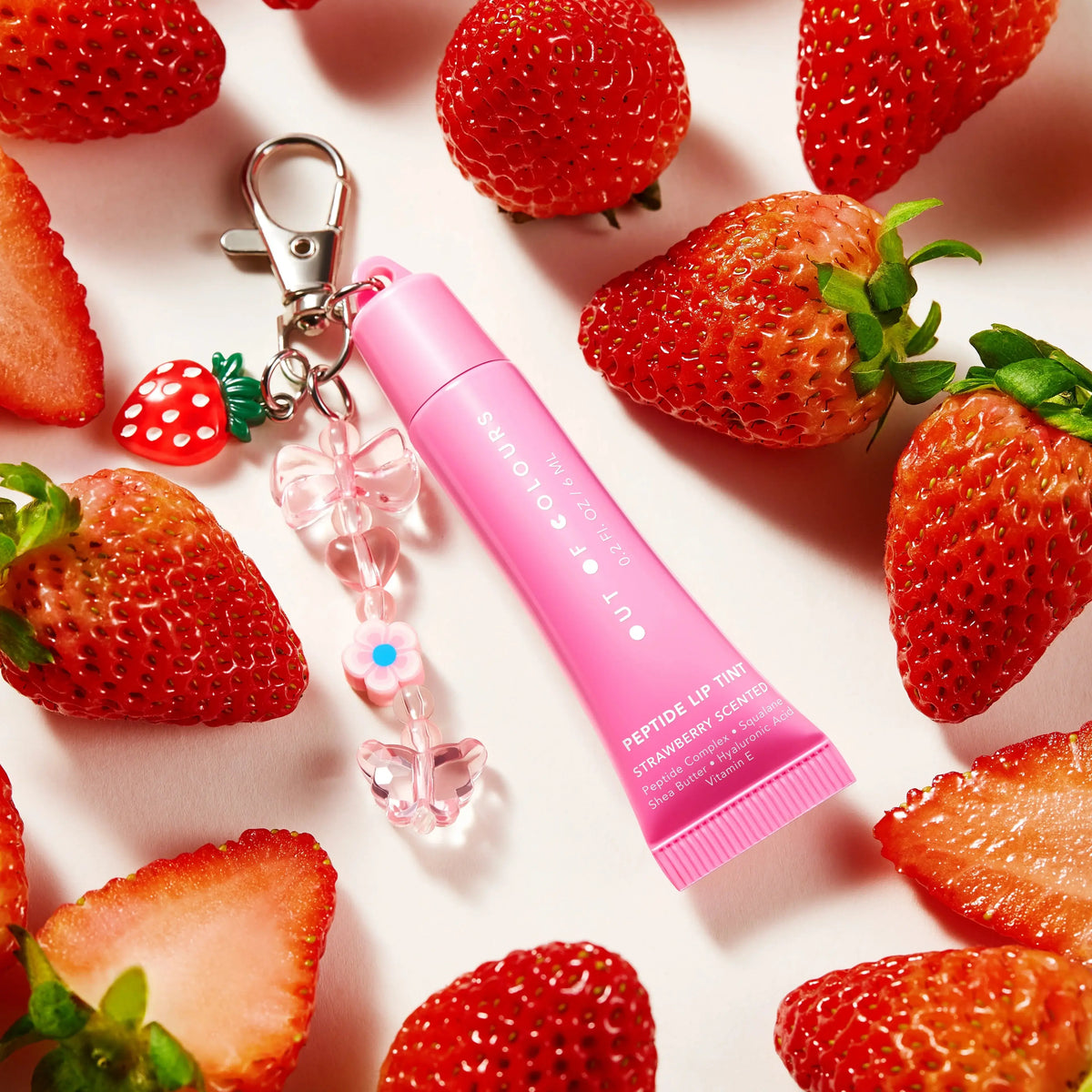 Peptide Lip Tint Ballerina - Strawberry Scent - Out of Colours Malaysia - Viral Products - Find us on Tik Tok, Shopee and Lazada!