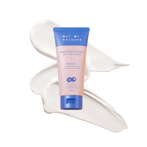 Resveratrol-Powered Body Tone-Up Cream SPF 15 PA++ - Out of Colours Malaysia - Viral Products - Find us on Tik Tok, Shopee and Lazada!