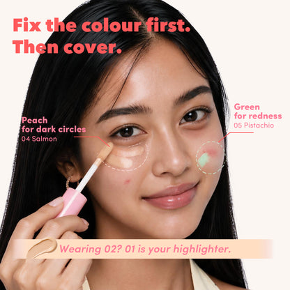 Sunny Stay Concealer - Out of Colours Malaysia - Viral Products - Find us on Tik Tok, Shopee and Lazada!